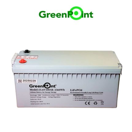 Bateria Litio 100A 25.6V GreenPoint