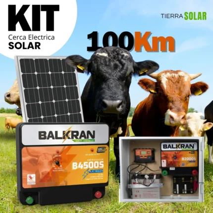 Kit Cerca Eléctrica Solar 100Km