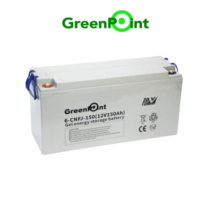 BATERIA 150A 12V GEL GREENPOINT 43KG