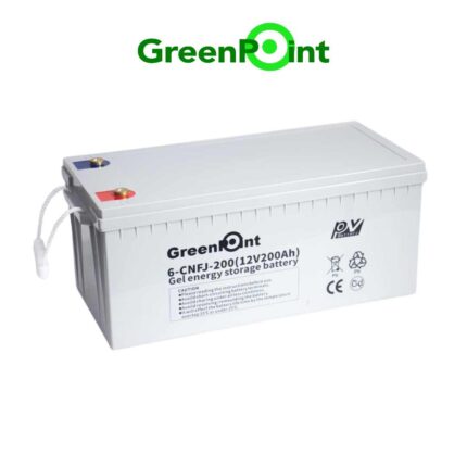 BATERIA 200A 12V GEL GREENPOINT 57KG