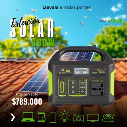 Estación Solar 300W Portátil JARRETT