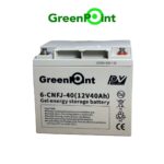 BATERIA 40A 12V GEL GREENPOINT 12.5KG