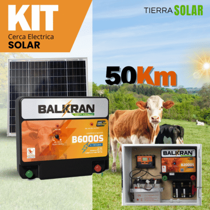 KIT CERCA ELECTRICA SOLAR 50KM