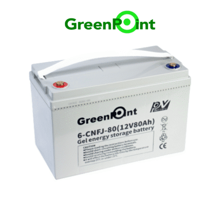 BATERIA 80A 12V GEL GREENPOINT