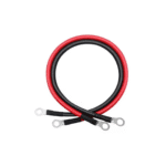 CABLE BATERIA #4 NEGRO 100cm (sin terminal)