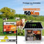 KIT CERCA ELECTRICA SOLAR 50KM