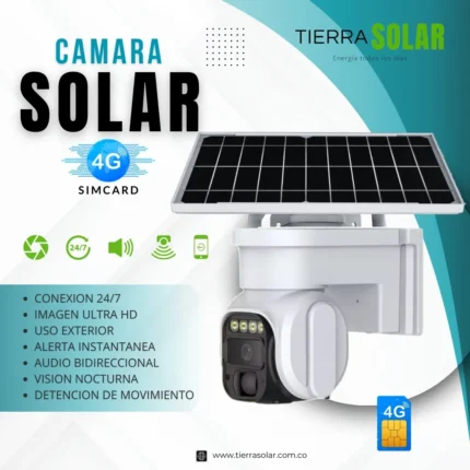 Cámara Solar 4G SIMCARD