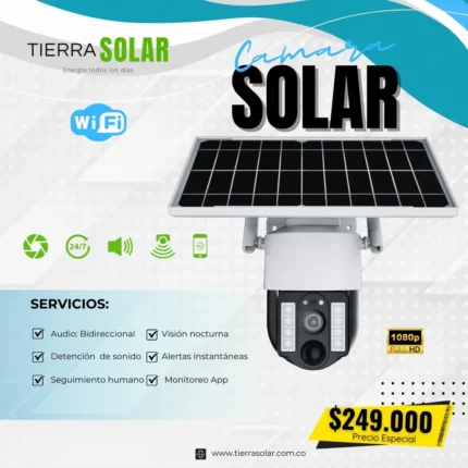 Cámara SOLAR V380 WiFi
