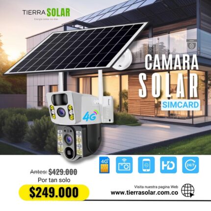 Cámara Solar 4G SIMCARD