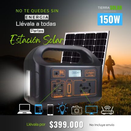 Estación Solar 150W