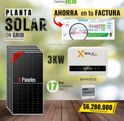 KIT SOLAR 17KW ON GRID