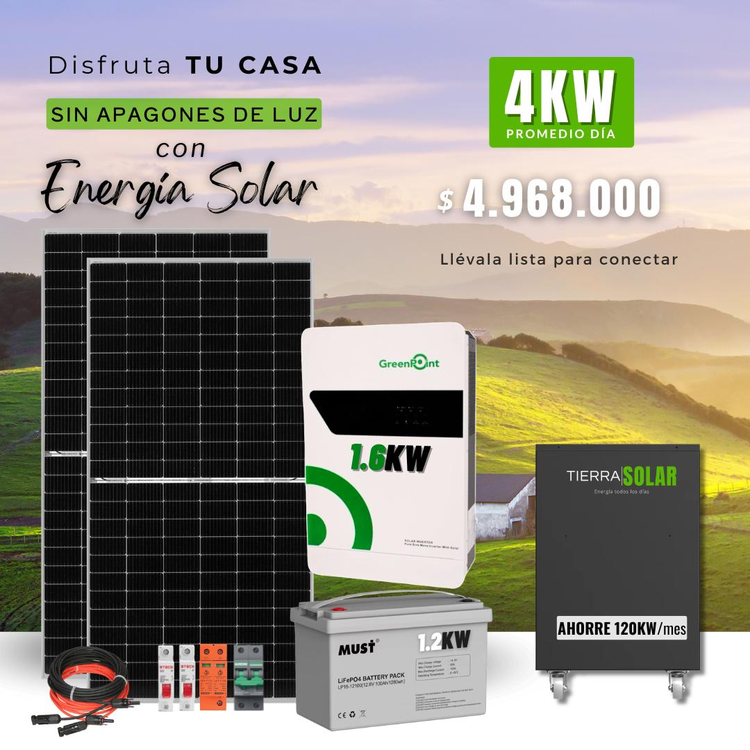 Kit 4Kw Hibrido