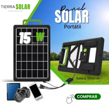 Panel Solar 15W