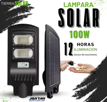 LAMPARA SOLAR 100W