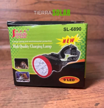 LINTERNA MINERA SOLAR SL-6890