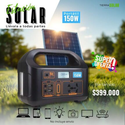 Estación Solar 150W
