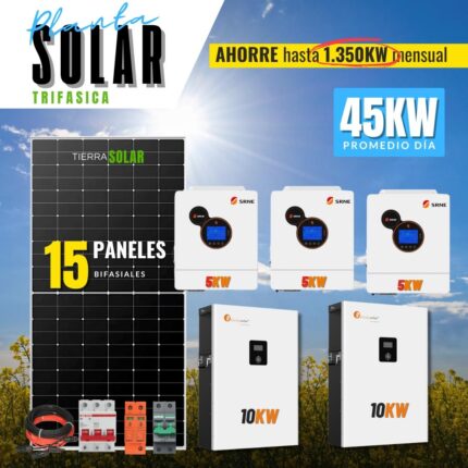 PANTA SOLAR TRIFÁSICA 45KW DIA
