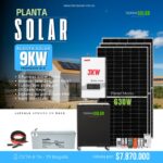 KIT SOLAR 9KW DIA - 110V