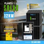 KIT SOLAR 12KW - 110V