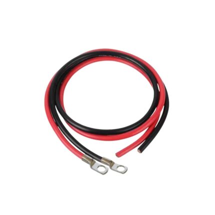 CABLE BATERIA # 6 NEGRO 100CM SIN TERMINAL