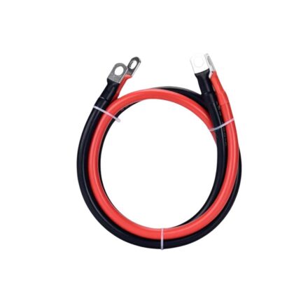 CABLE BATERIA # 2 NEGRO 100CM SIN TERMINAL