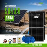 KIT MOTOBOMBA SOLAR 35 METROS - PERIFERICA