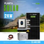 KIT SOLAR 2KW - 110V