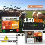 KIT CERCA ELECTRICA SOLAR 15OKM