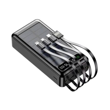 POWER BANK SOLAR 20.000 mAh  1 panel + Cables