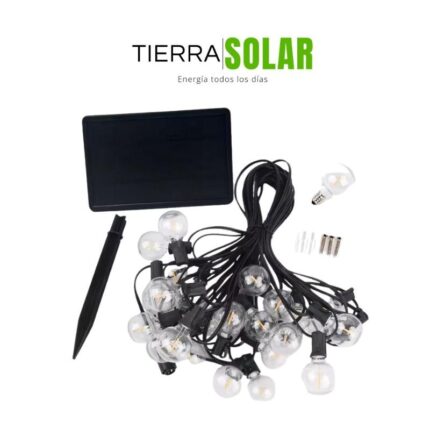 LAMPARA SOLAR DE COLORES DECORATIVA G-DECO