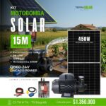 KIT MOTOBOMBA SOLAR 15M - PERIFERICA