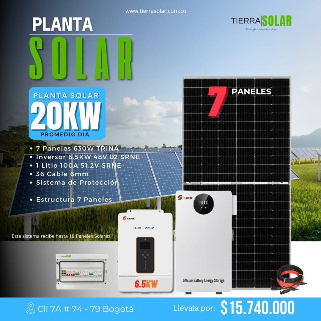 Kit 20Kw SRNE